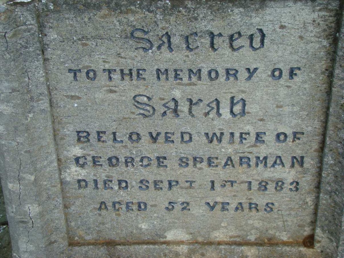 SPEARMAN Sarah -1883