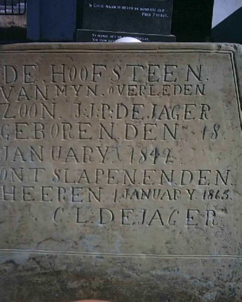 JAGER J.J.P., de 1842-1865