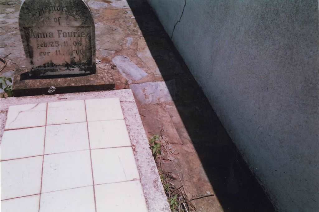 FOURIE Anna 1900-1901