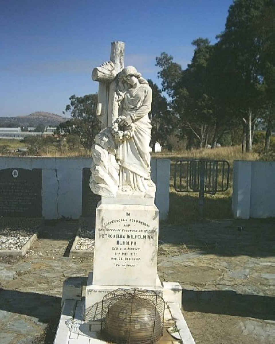 RUDOLPH Petronella Wilhelmina nee V.D. MERWE 1871-1937