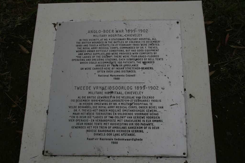 3. Military Hospital Chieveley