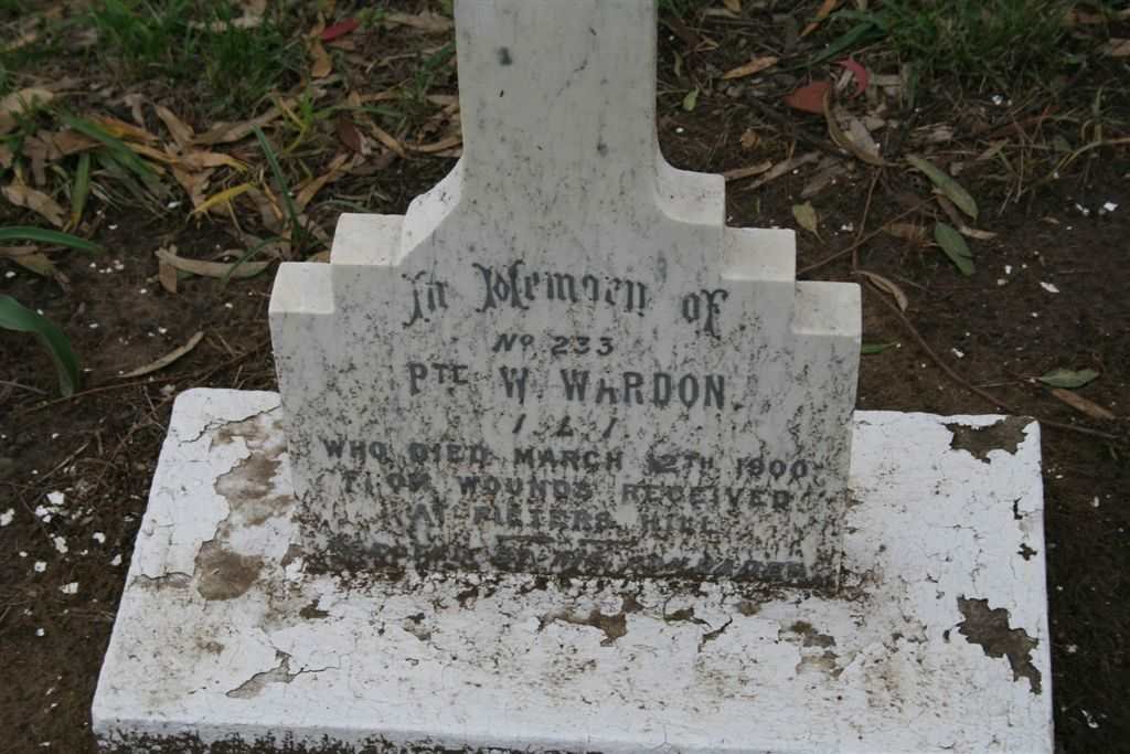 WARDON W. -1900