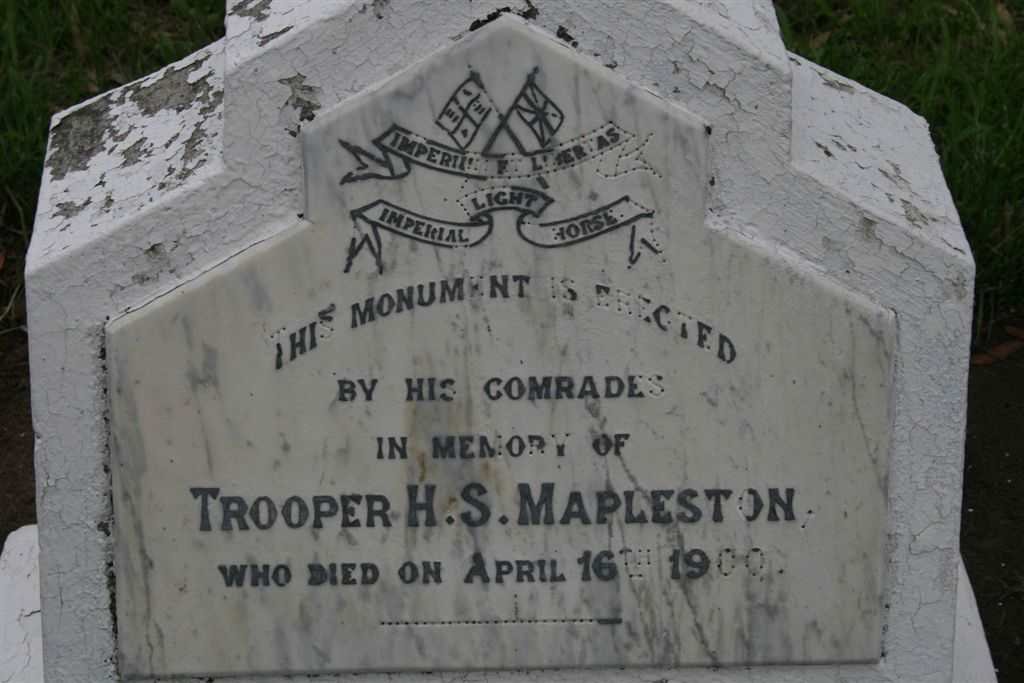 MAPLESTON H.S. -1900