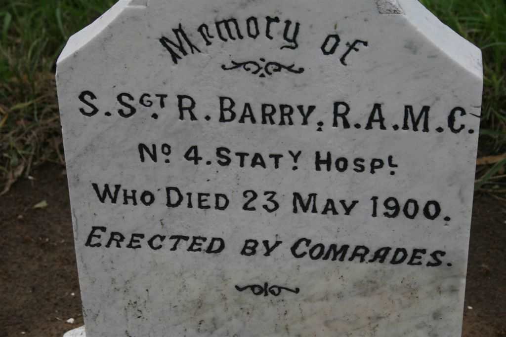 BARRY R.  -1900
