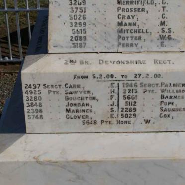 09. Memorial - 2nd Bn Devonshire Regiment