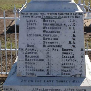 Memorial - 2nd Bn East Surrey Regiment_03
