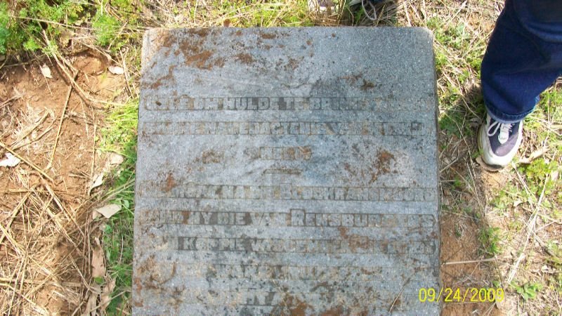 Gedenksteen - Rensburg Koppie 1838