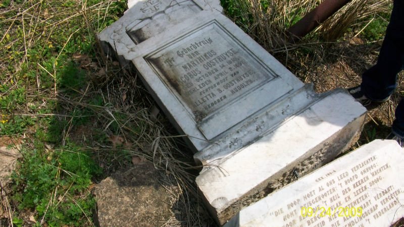 OOSTHUYSE Marthinus Jacobus 1818-1897