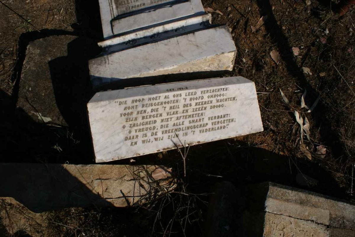 OOSTHUYSE Marthinus Jacobus 1818-1897