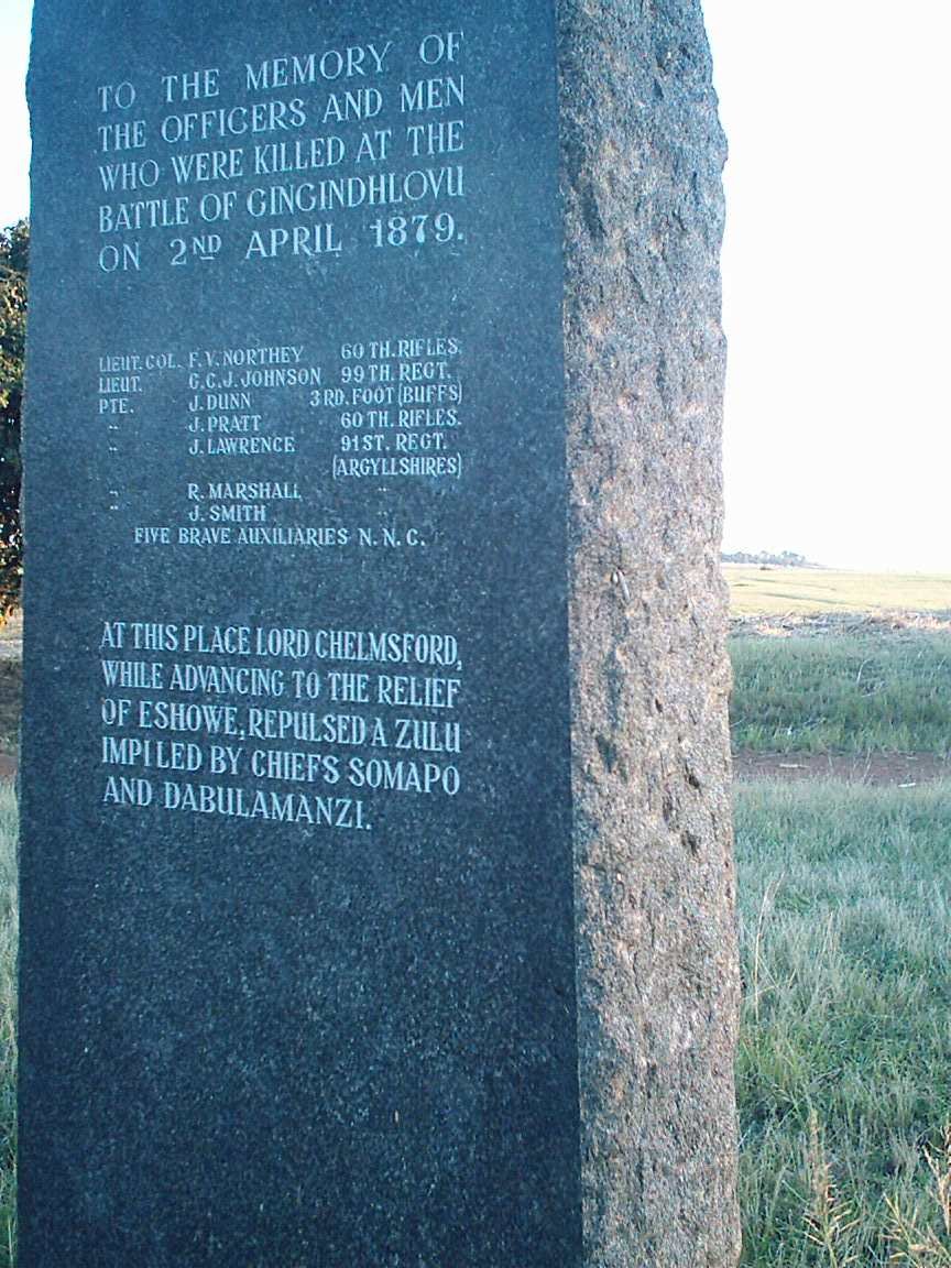 4. Gingindlovu war graves