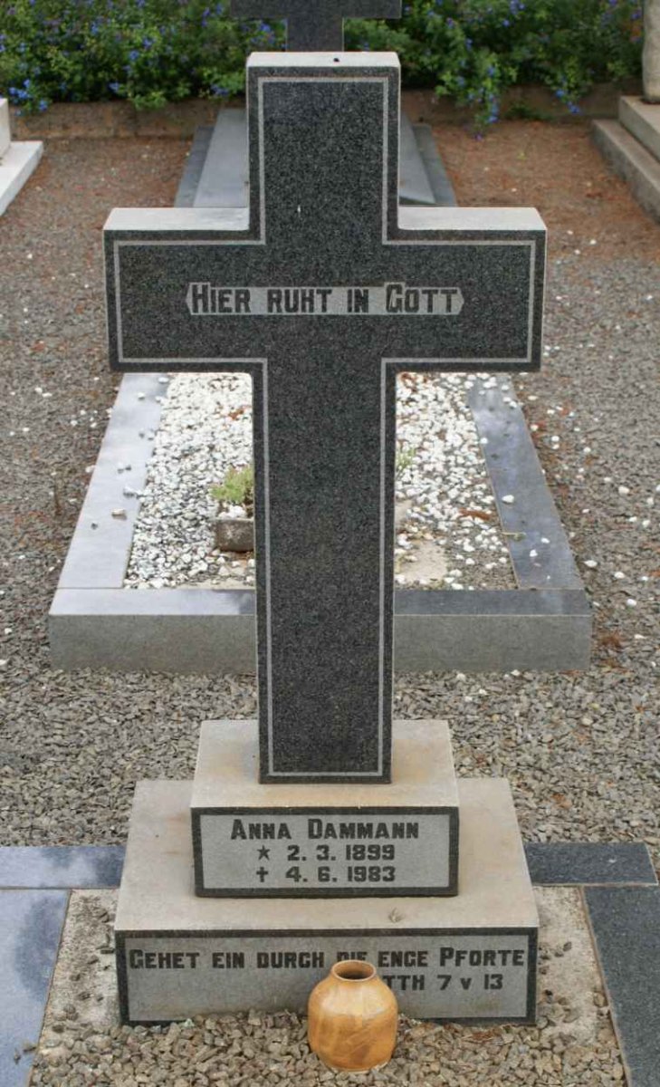 DAMMANN Anna 1899-1983