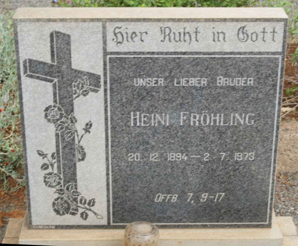 FRÖHLING Heini 1894-1973