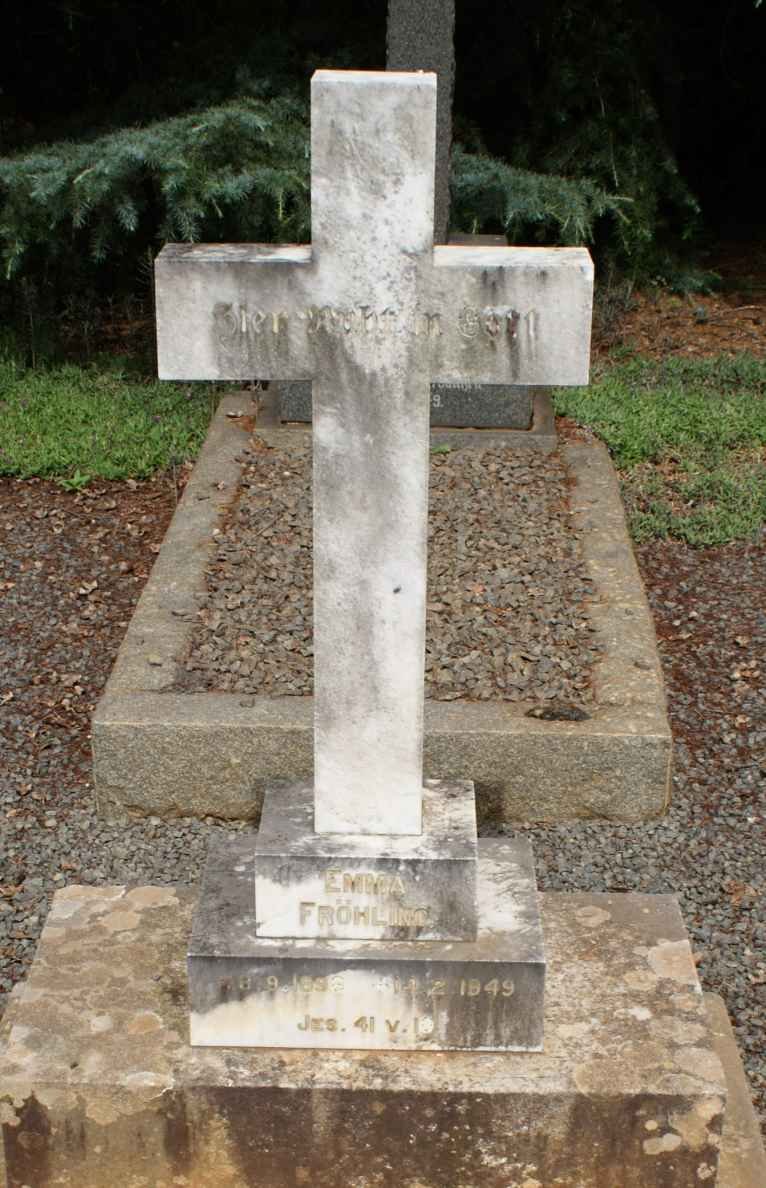 FRÖHLING Emma 1893-1949