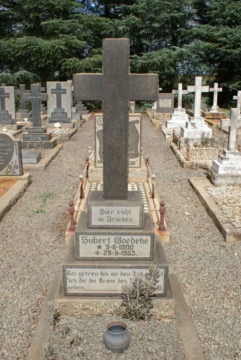 GOEDEKE Hubert 1900-1953