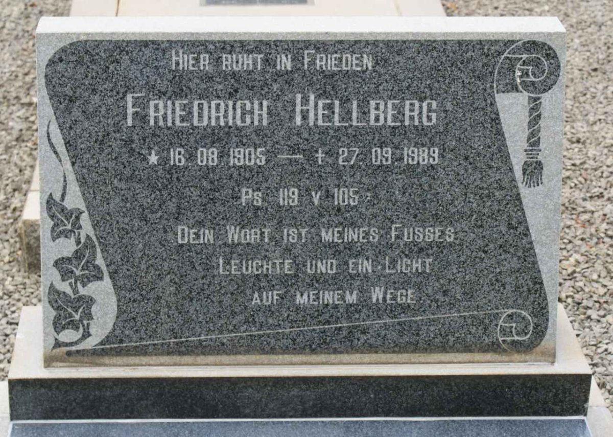 HELLBERG Friedrich 1905-1989