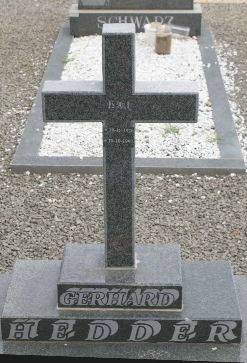 HEDDER Gerhard  1920-1997