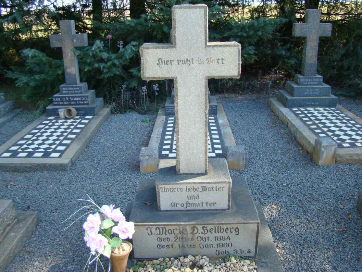 HELLBERG J. Marie D. 1884-1960
