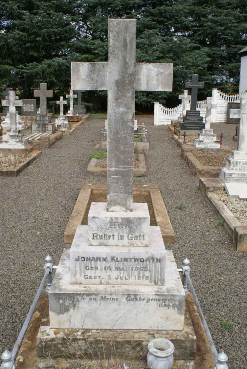 KLINTWORTH Johann 1865-1918