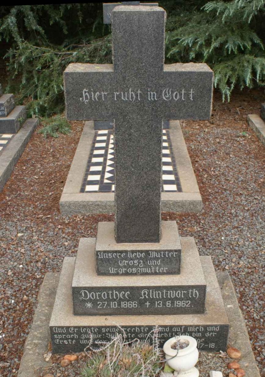 KLINTWORTH Dorathee 1866-1962