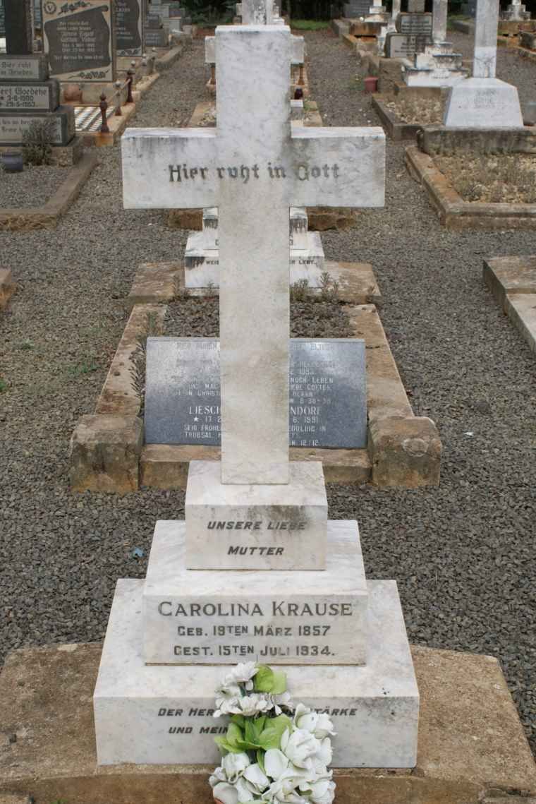 KRAUSE Carolina 1857-1934