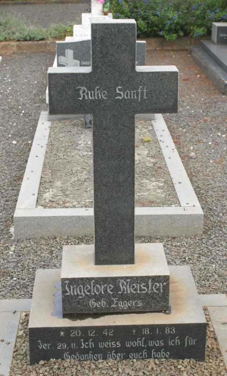 MEISTER Ingelore nee EGGERS 42-83