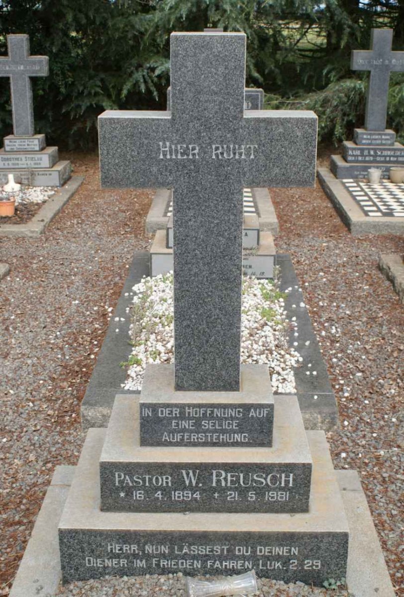 REUSCH W. 1894-1981