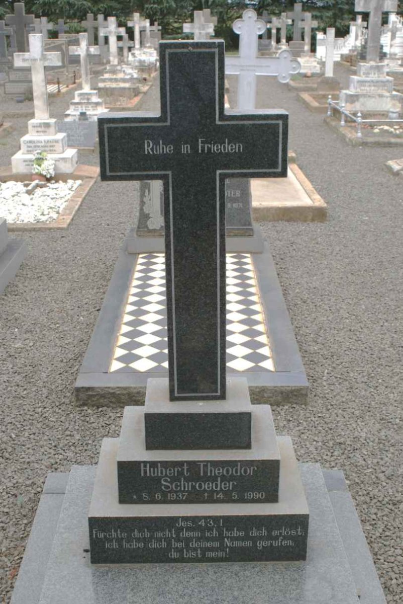 SCHROEDER Hubert Theodor 1937-1990