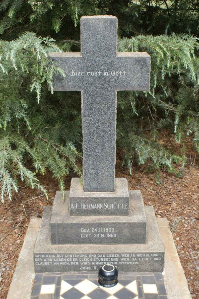 SCHÜTTE A.F. Hermann 1903-1960
