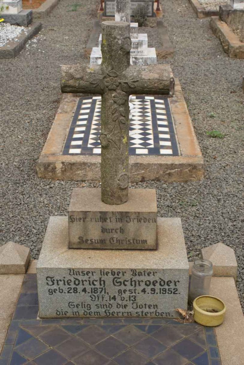 SHROEDER Friedrich 1871-1952