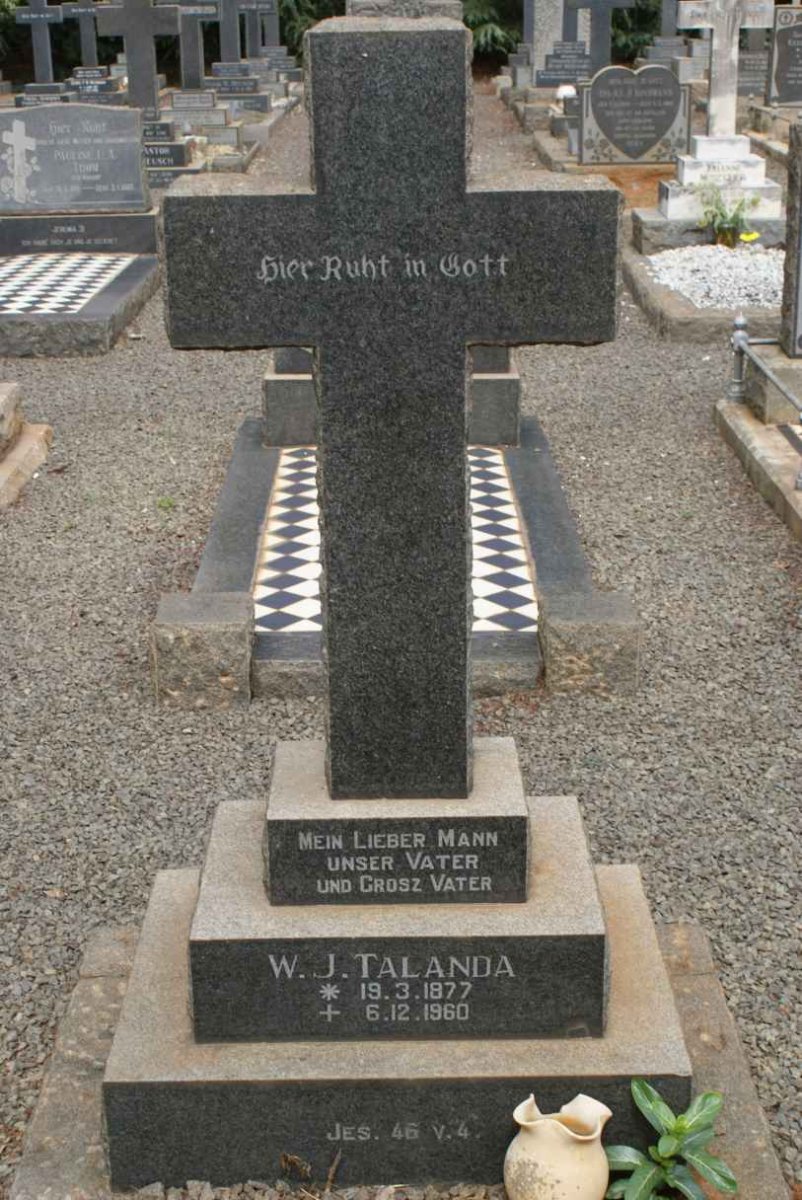 TALANDA W.J. 1877-1960