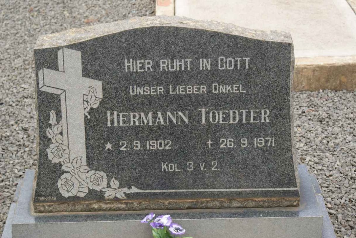 TOEDTER Hermann 1902-1971