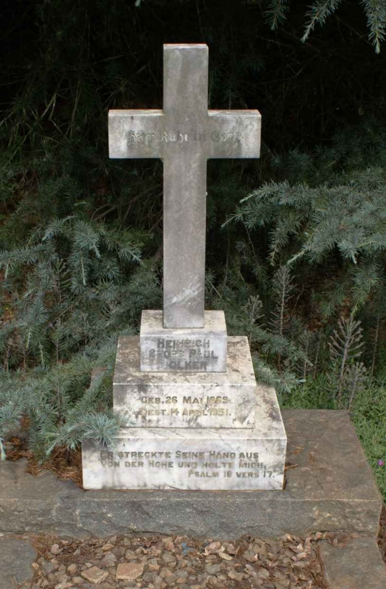 VOLKER Heinrich Georg Paul 1869-1951
