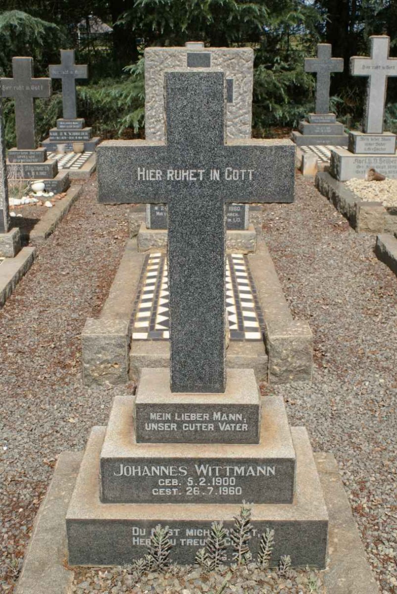 WITTMANN Johannes 1900-1960