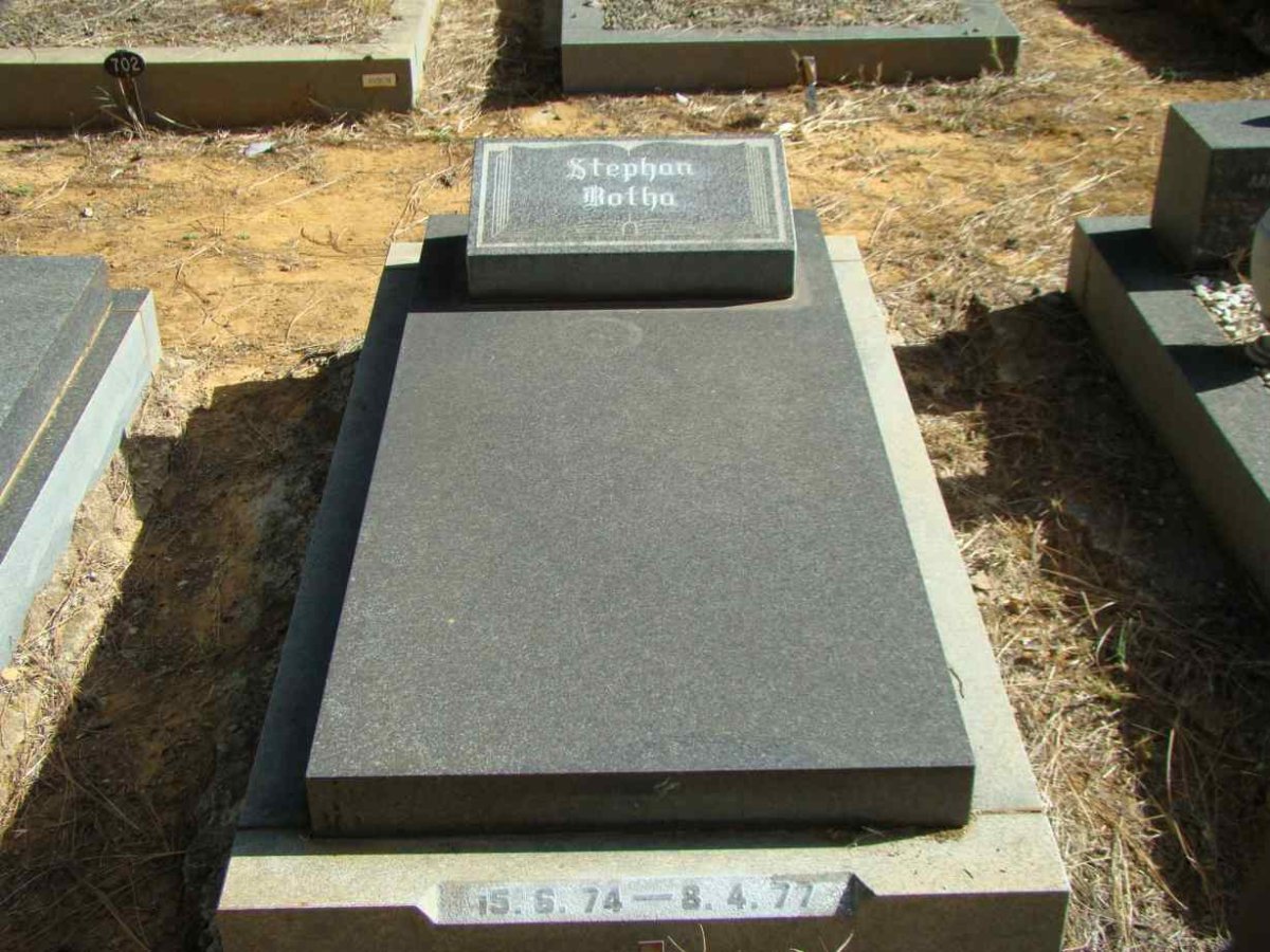 BOTHA Stephan 1974-1977