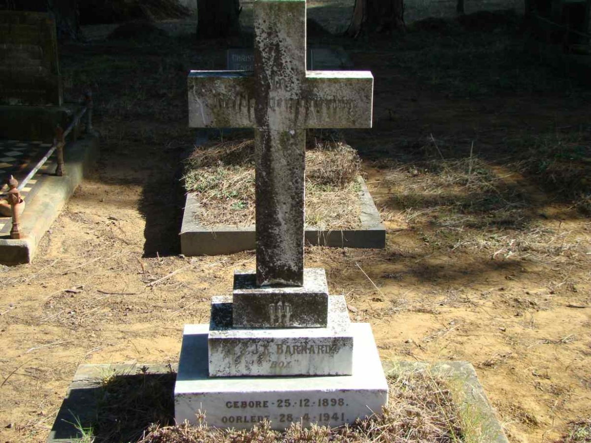 BARNARD J.T. 1898-1941