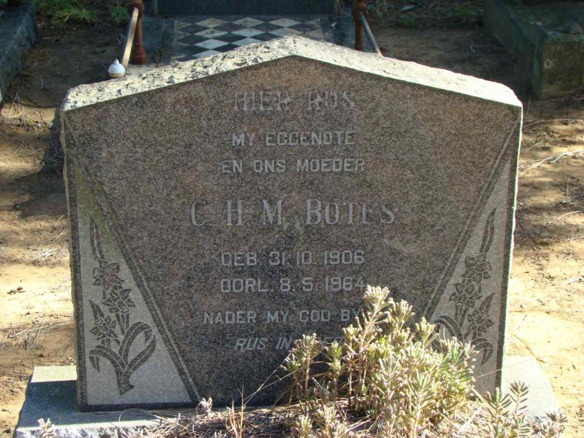 BOTES C.H.M. 1906-1964