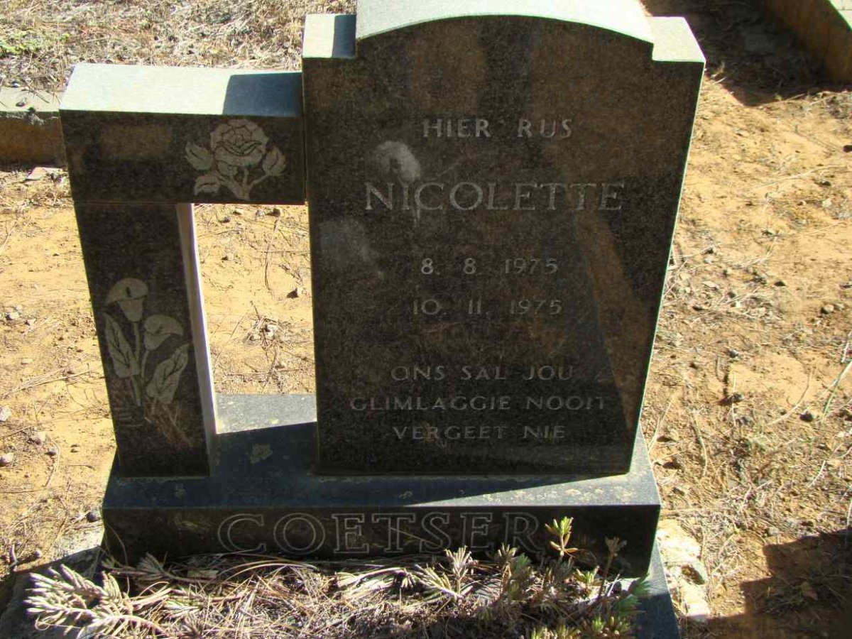 COETSER Nicolette 1975-1975