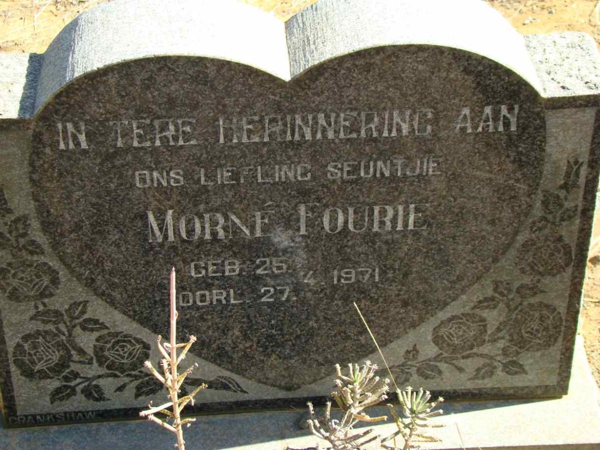 FOURIE Morne 1971-1971