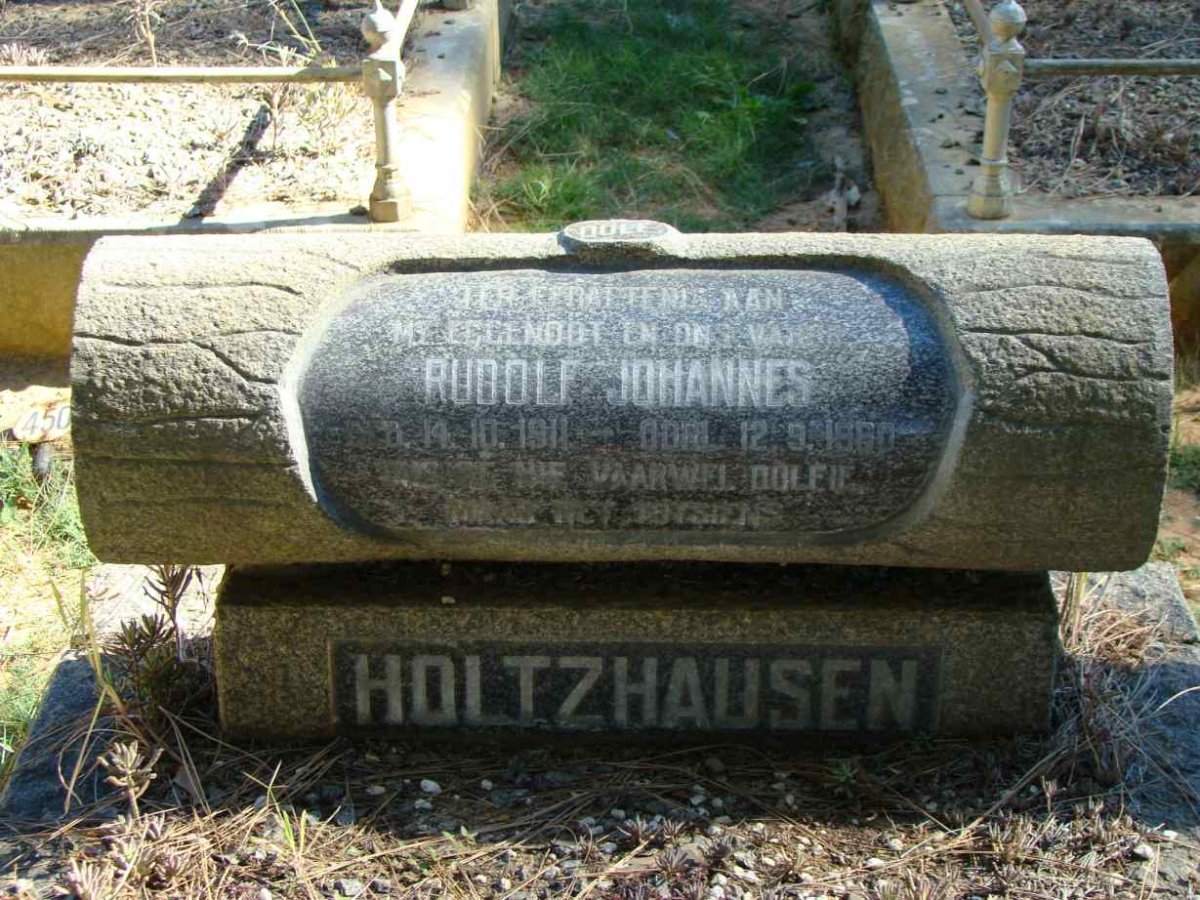 HOLTZHAUSEN Rudolf Johannes 1911-1960