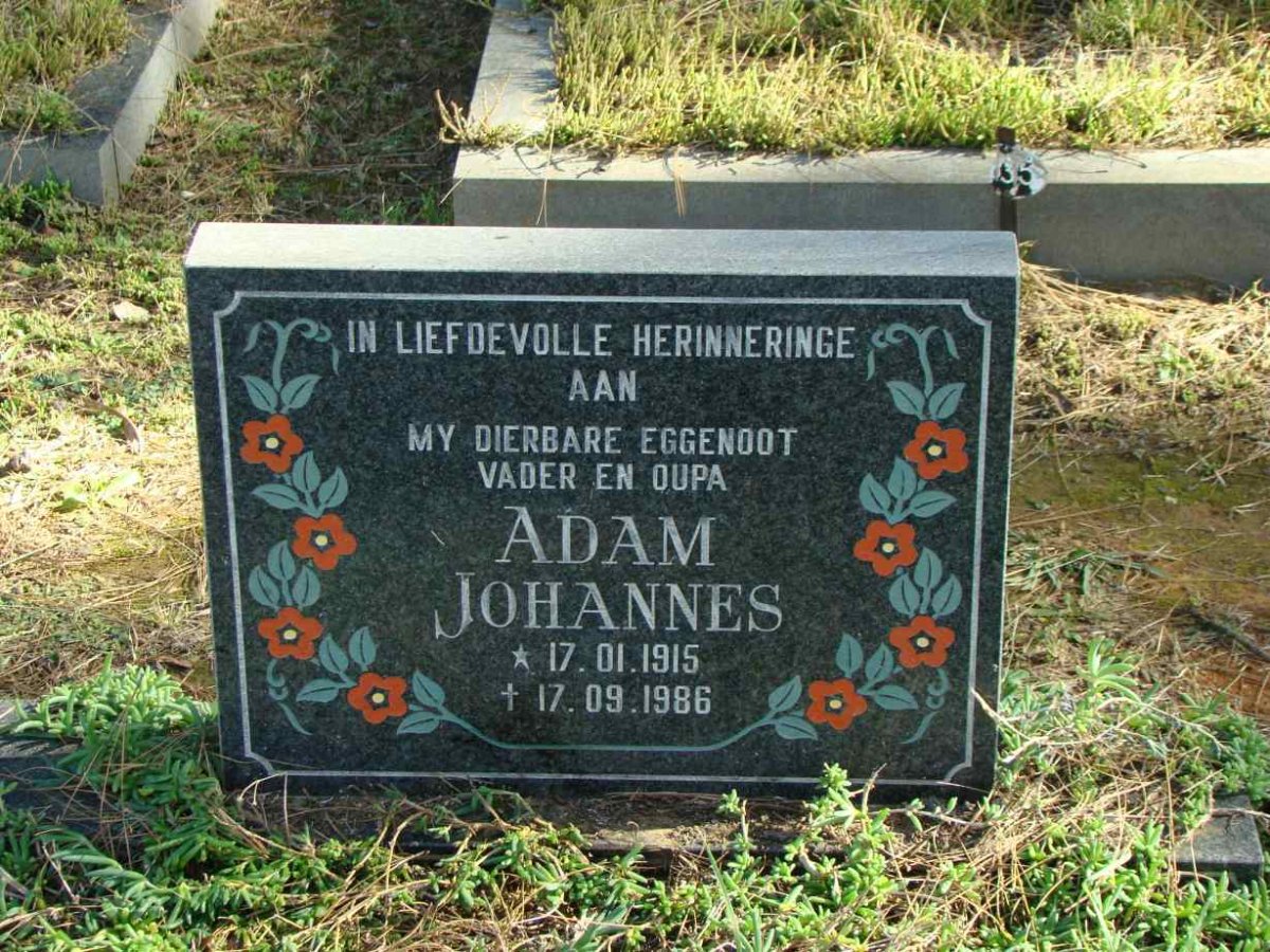 JOHANNES Adam 1915-1986