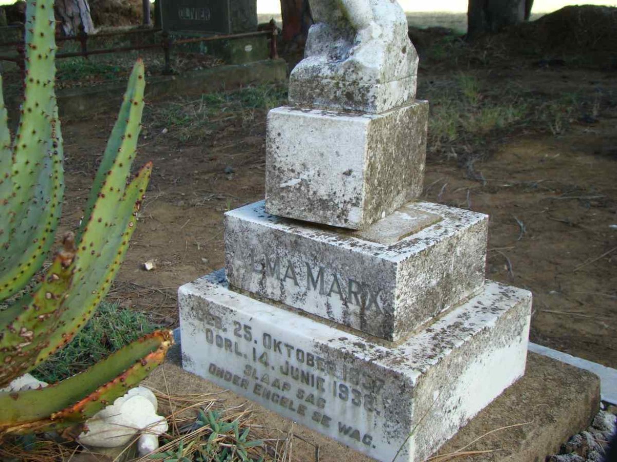 MARX Alma 1937-1938