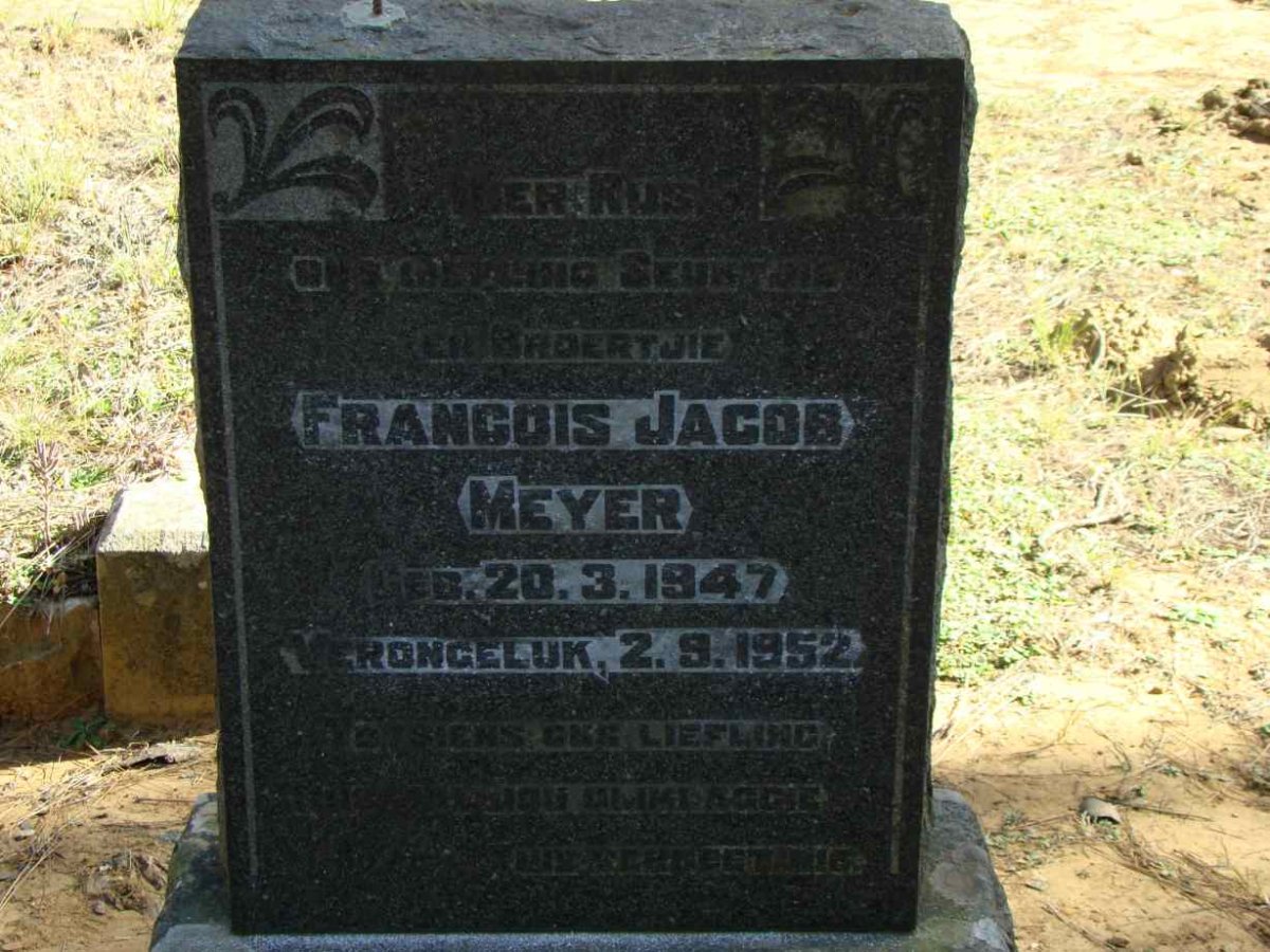 MEYER Francois Jacob 1947-1952