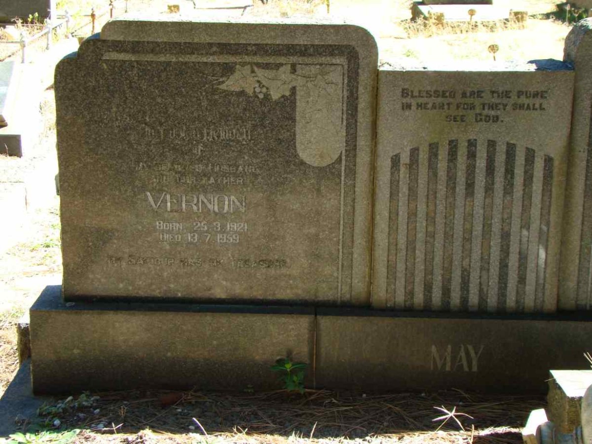 MAY Vernon 1921-1959