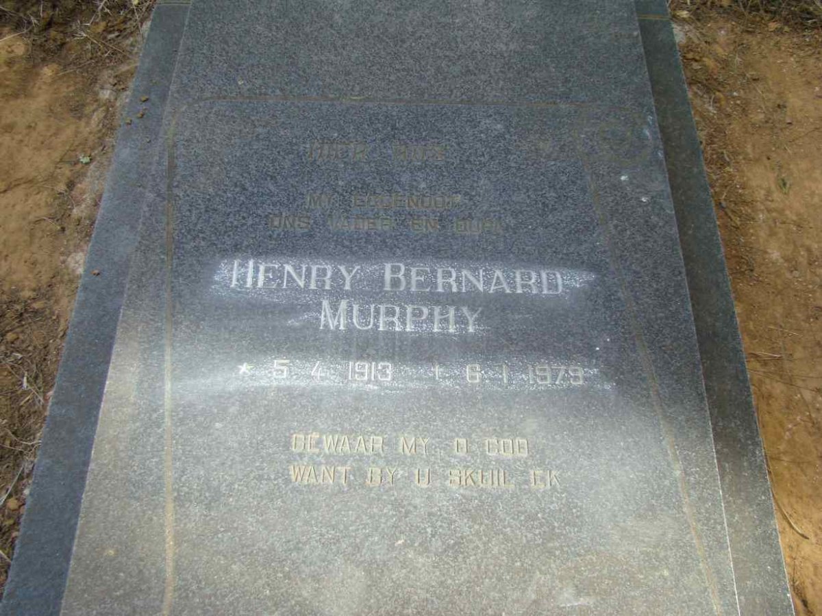 MURPHY Henry Bernard 1913-1979