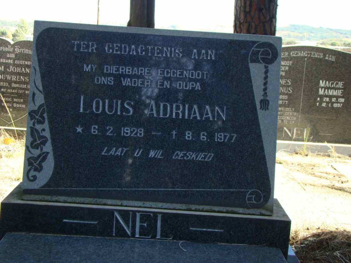 NEL Louis Adriaan 1928-1977