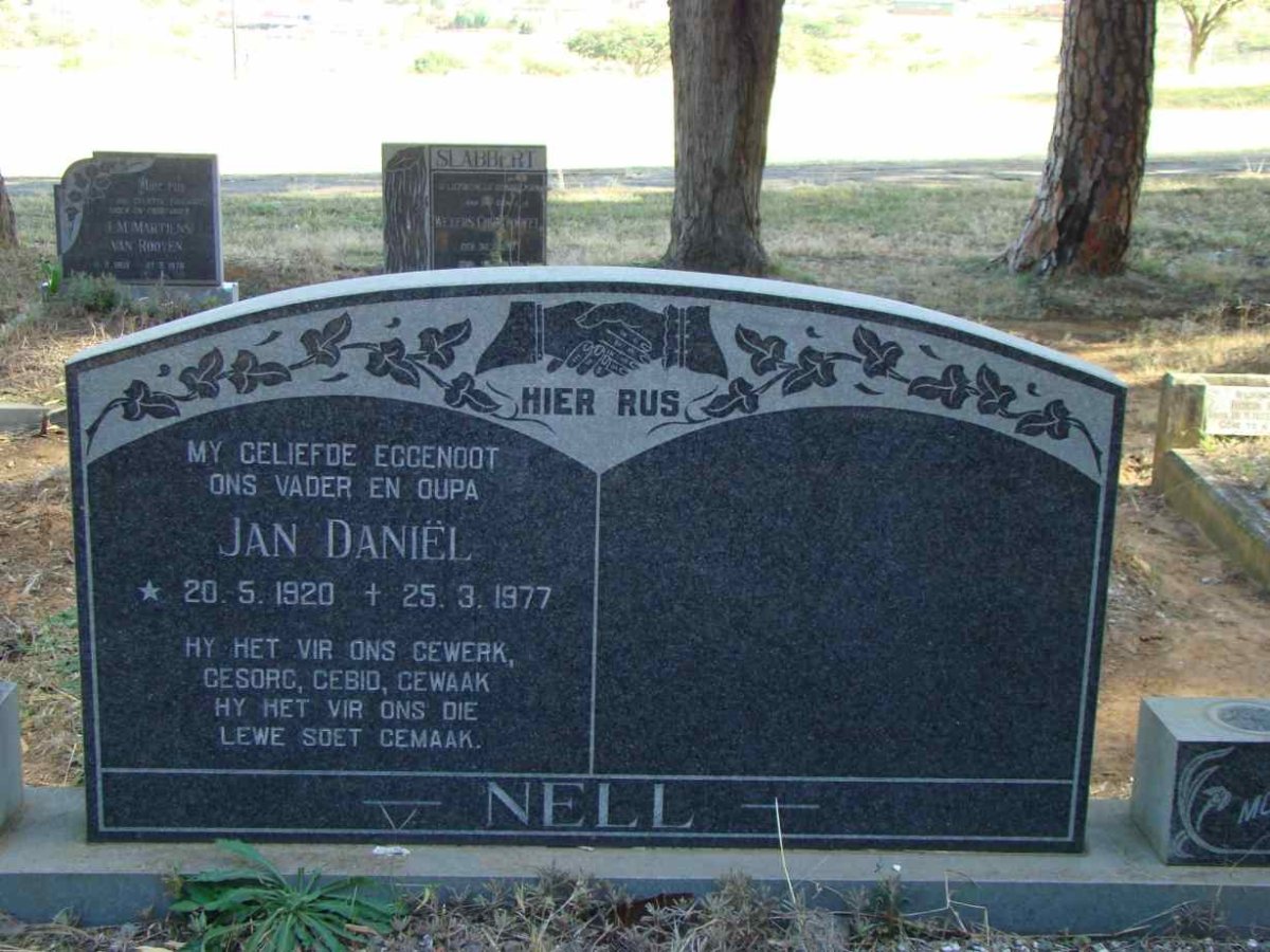 NELL Jan Daniel 1920-1977
