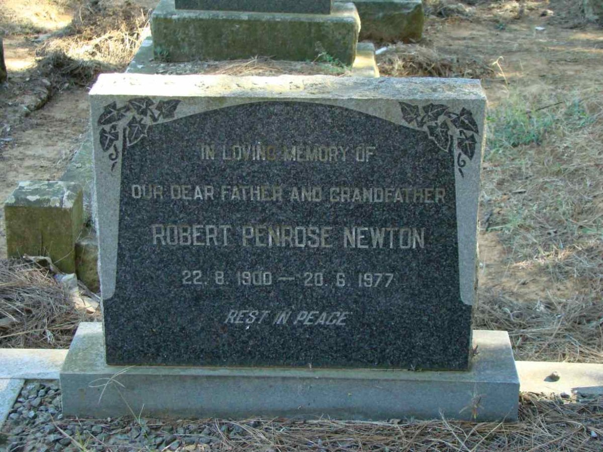NEWTON Robert Penrose 1900-1977