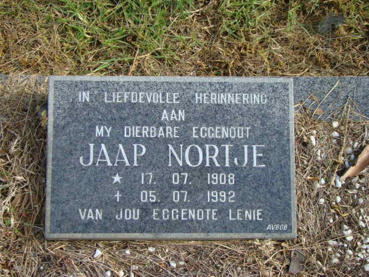 NORTJE Jaap 1908-1992