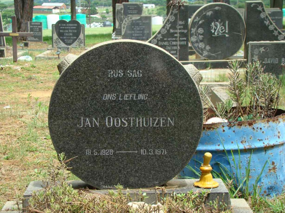 OOSTHUIZEN Jan 1928-1971