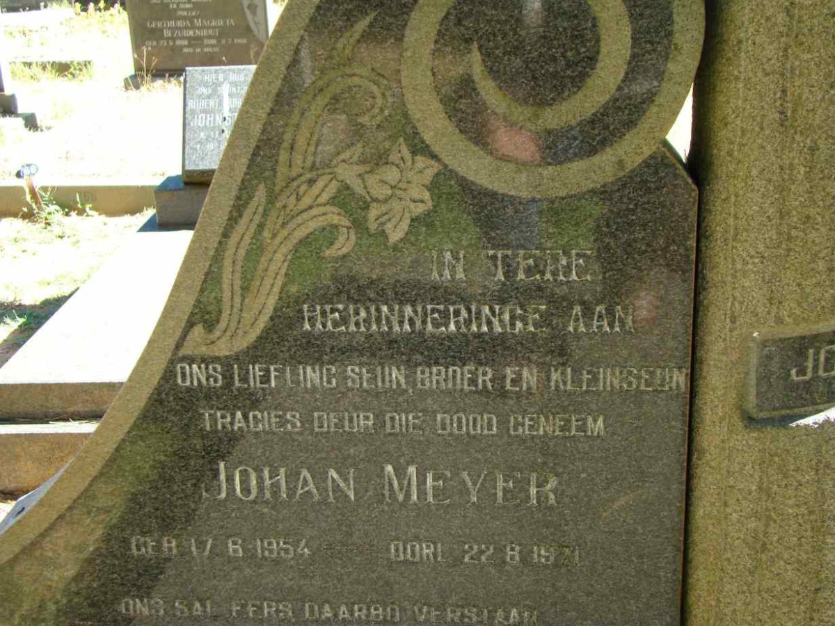 POTGIETER Johan Meyer 1954-1971